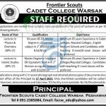 Cadet College Warsak Peshawar Jobs 