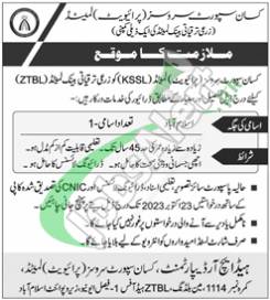 KSSL ZTBL Jobs