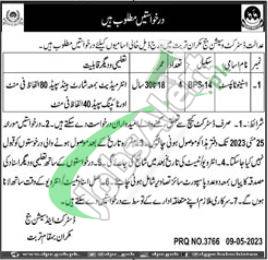 District and Session Court Makran Jobs