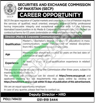 SECP Jobs