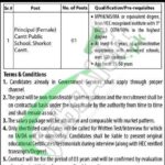 Cantonment Board Shorkot Jobs