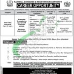 NADRA Islamabad Jobs