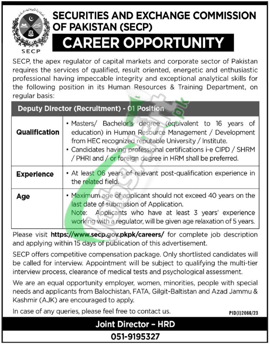 SECP Jobs