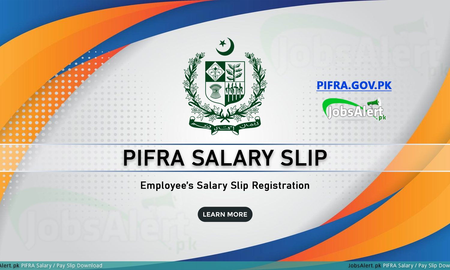 PIFRA Salary Slip