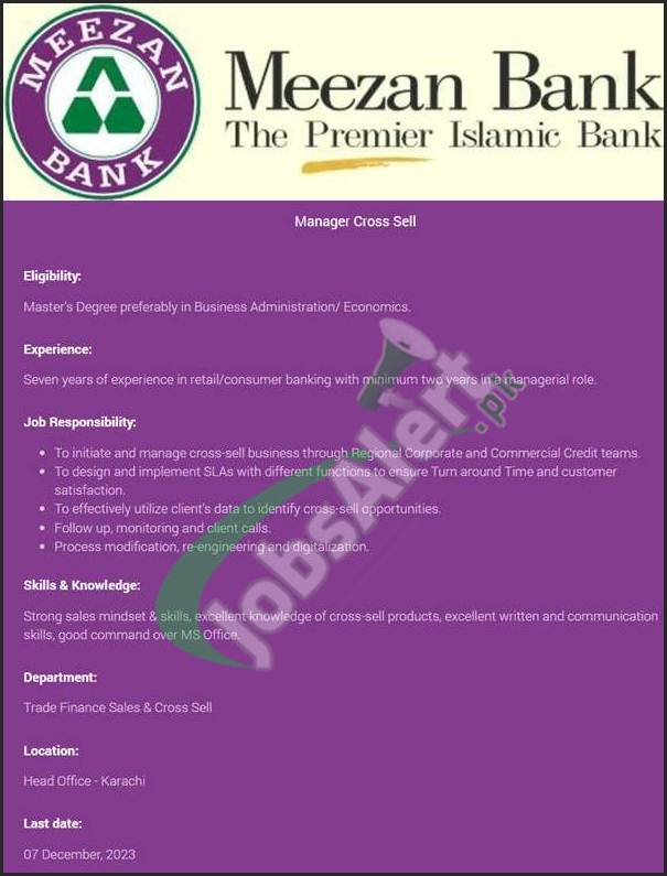 Meezan Bank Jobs