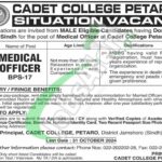 Cadet College Petaro Jobs