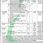 PO Box 26 GPO Lahore Jobs