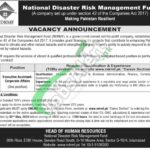 National Disaster Risk Management Fund Jobs