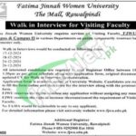 FJWU Jobs