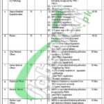 Punjab Rangers Teaching Hospital Lahore Jobs