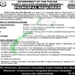 Cadet College Isakhel Jobs