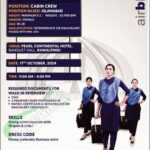 Air Blue Cabin Crew Jobs