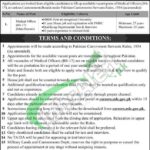 Military Lands & Cantonment Department Jobs