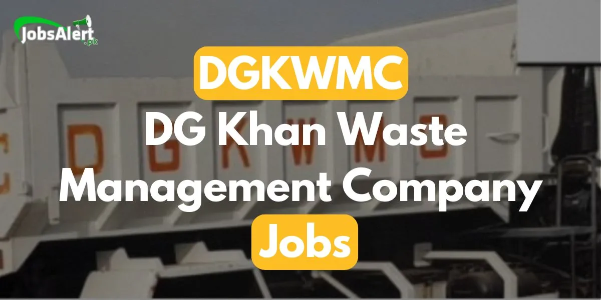 DG Khan Waste Management Company Jobs