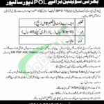 POL Depot Risalpur Jobs