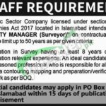 PO Box 3314 GPO Islamabad Jobs