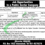 PO Box No 1922 Islamabad Jobs