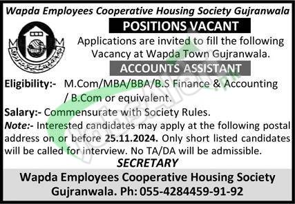 WECHS Gujranwala Jobs