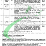 Transport Department Punjab Jobs