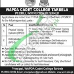 WAPDA Cadet College Tarbela Jobs