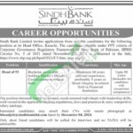 Sindh Bank Jobs