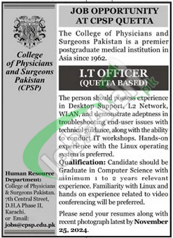 College of Physicians and Surgeons Pakistan