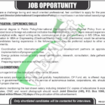 PO Box 1098 Islamabad Jobs 