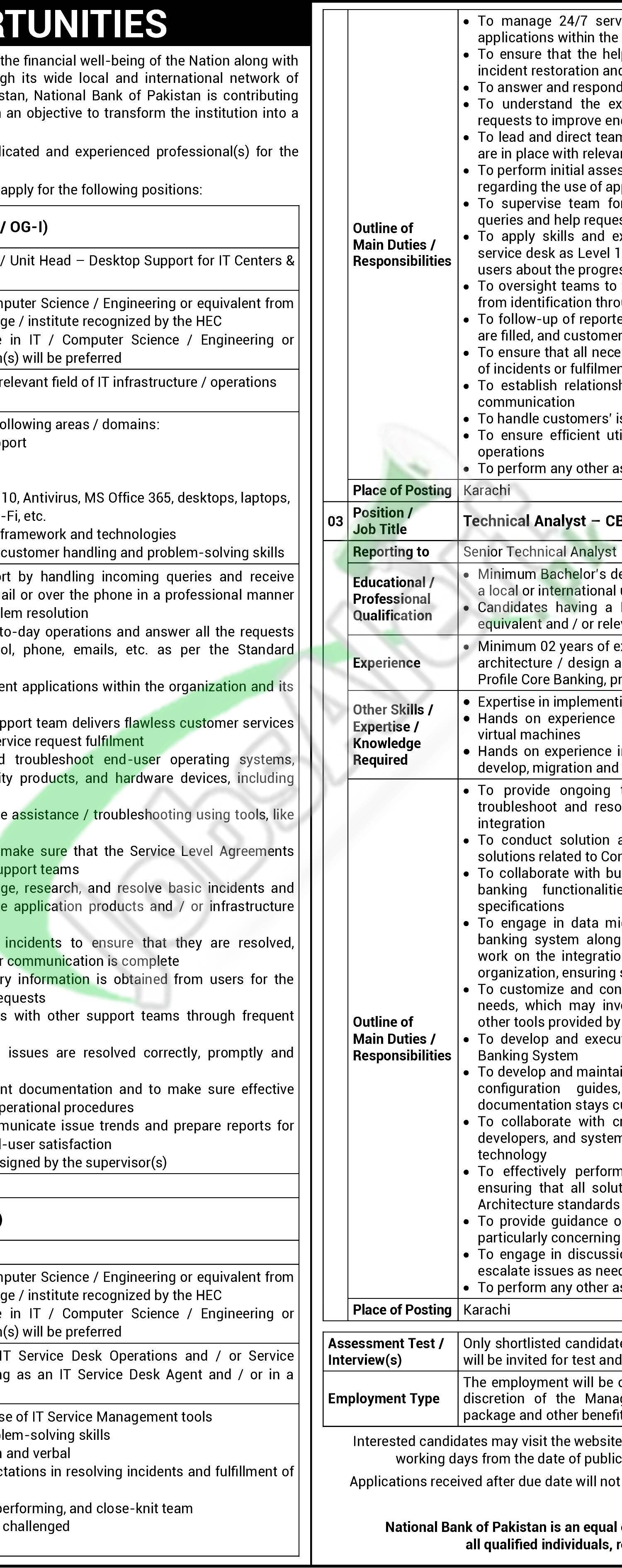 NBP Jobs