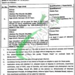 Women Development Department Jobs