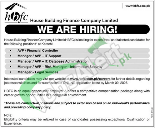 HBFC Jobs