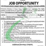 Environment Protection Department Punjab Jobs