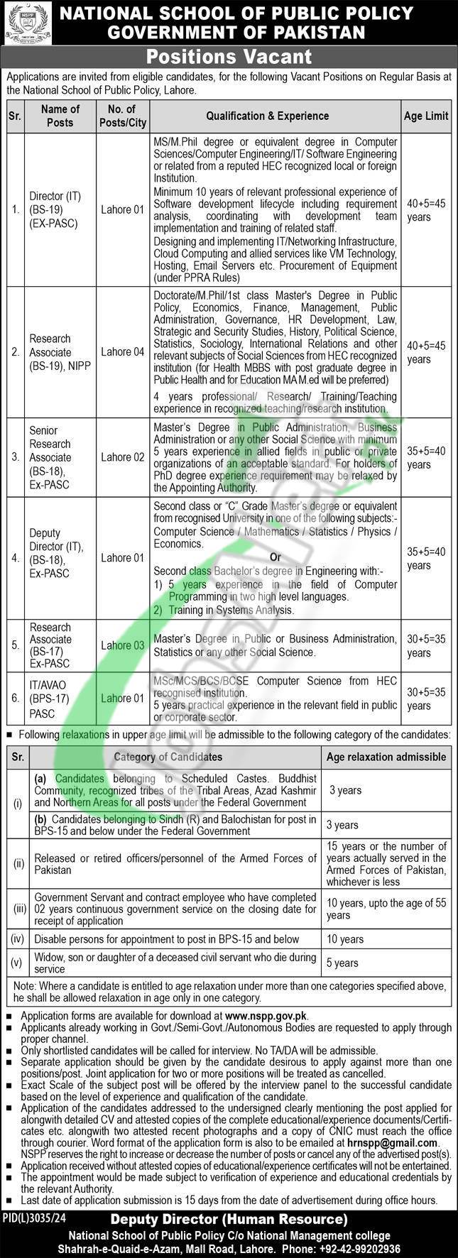NSPP Jobs