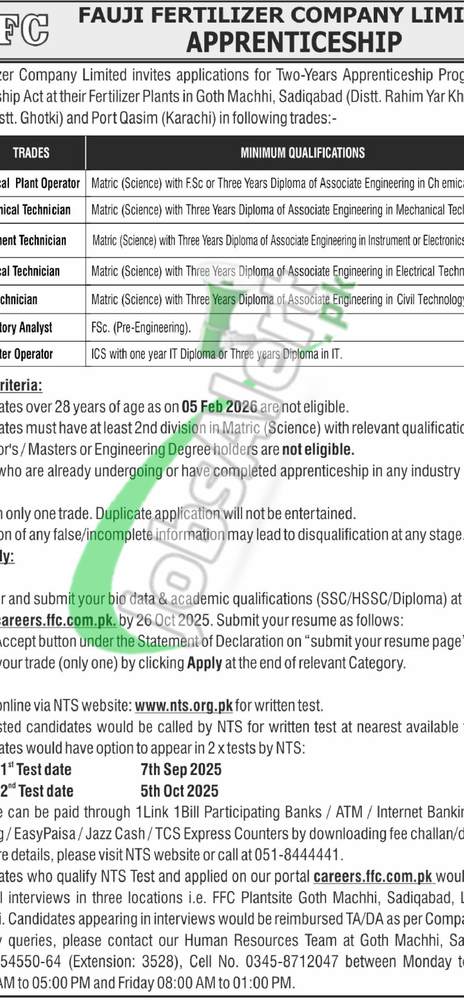 FFC Apprenticeship