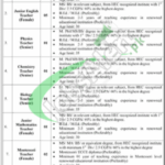 Cantonment Board Jhelum Jobs
