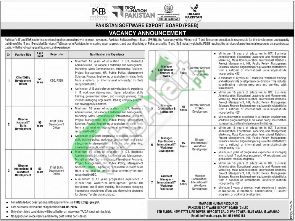 PSEB Jobs