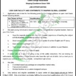 Cadet College Hasan Abdal Jobs