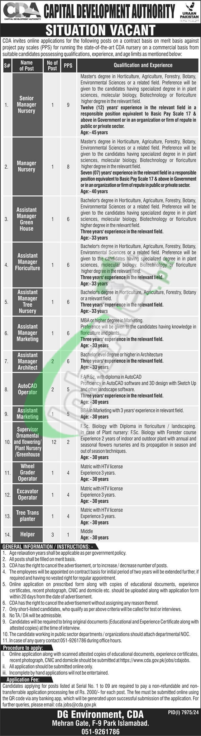 CDA Jobs