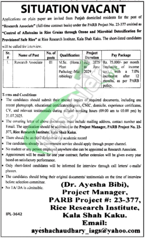 PARB Jobs