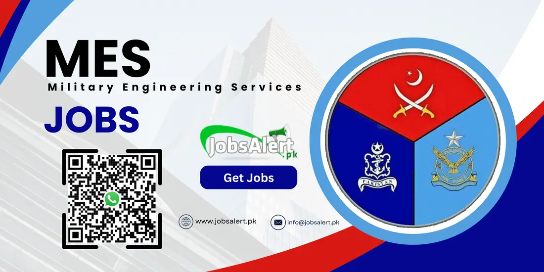 MES Military Engineering Services Jobs 2025 www.mes.gov.pk Online Apply