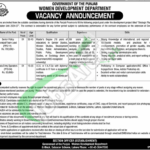 Women Development Department Punjab Jobs