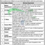 Health Department KPK Jobs