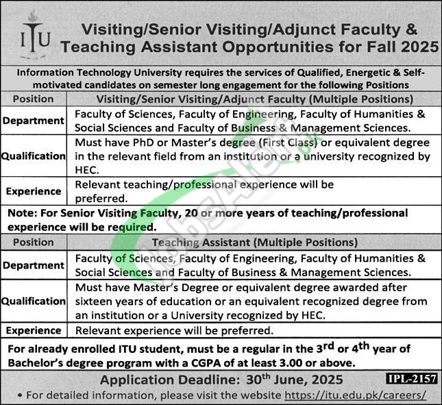 ITU Jobs