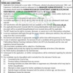 Gajju Khan Medical College Swabi Jobs