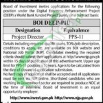 Prime Minister Office Board of Investment Jobs