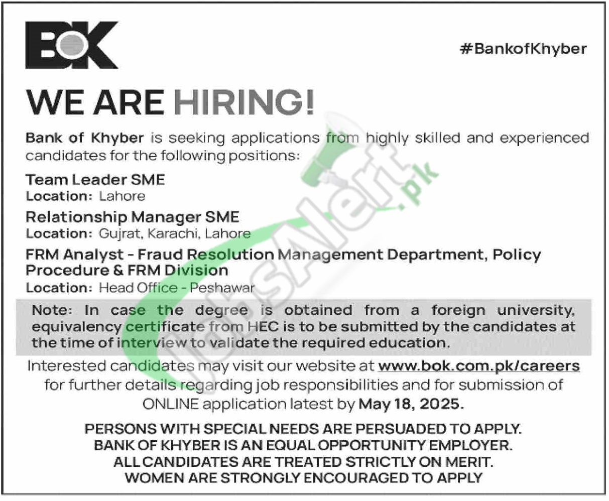BOK Jobs