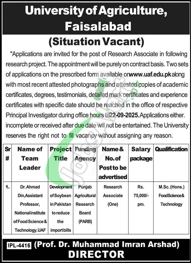 UAF FSD Jobs