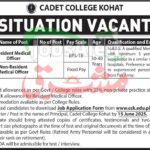 Cadet College Kohat Jobs
