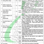Pakistan Scouts Cadet College Batrasi Jobs