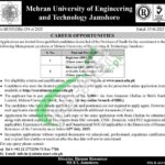 MUET Jamshoro Jobs