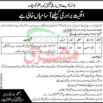 Agriculture Department KPK Jobs